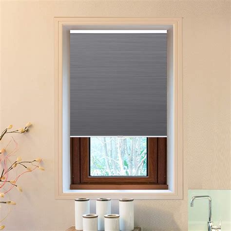 They fit within your window frame, but you can customize the length based on how far down your window. . Amazon window shades